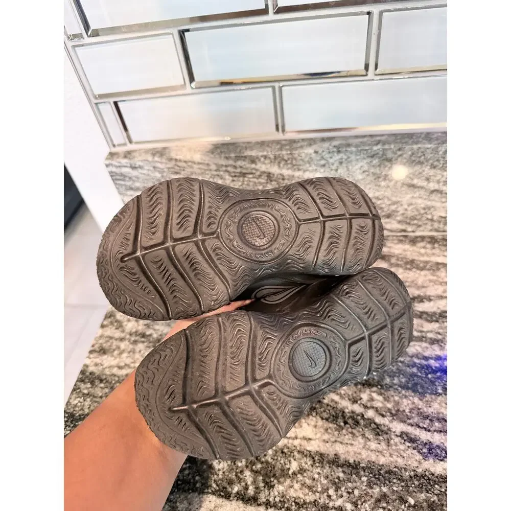 Nike Flex Runner 3 Triple Black Kids 9C Like New